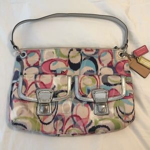 • Coach Signature Scribble Purse •